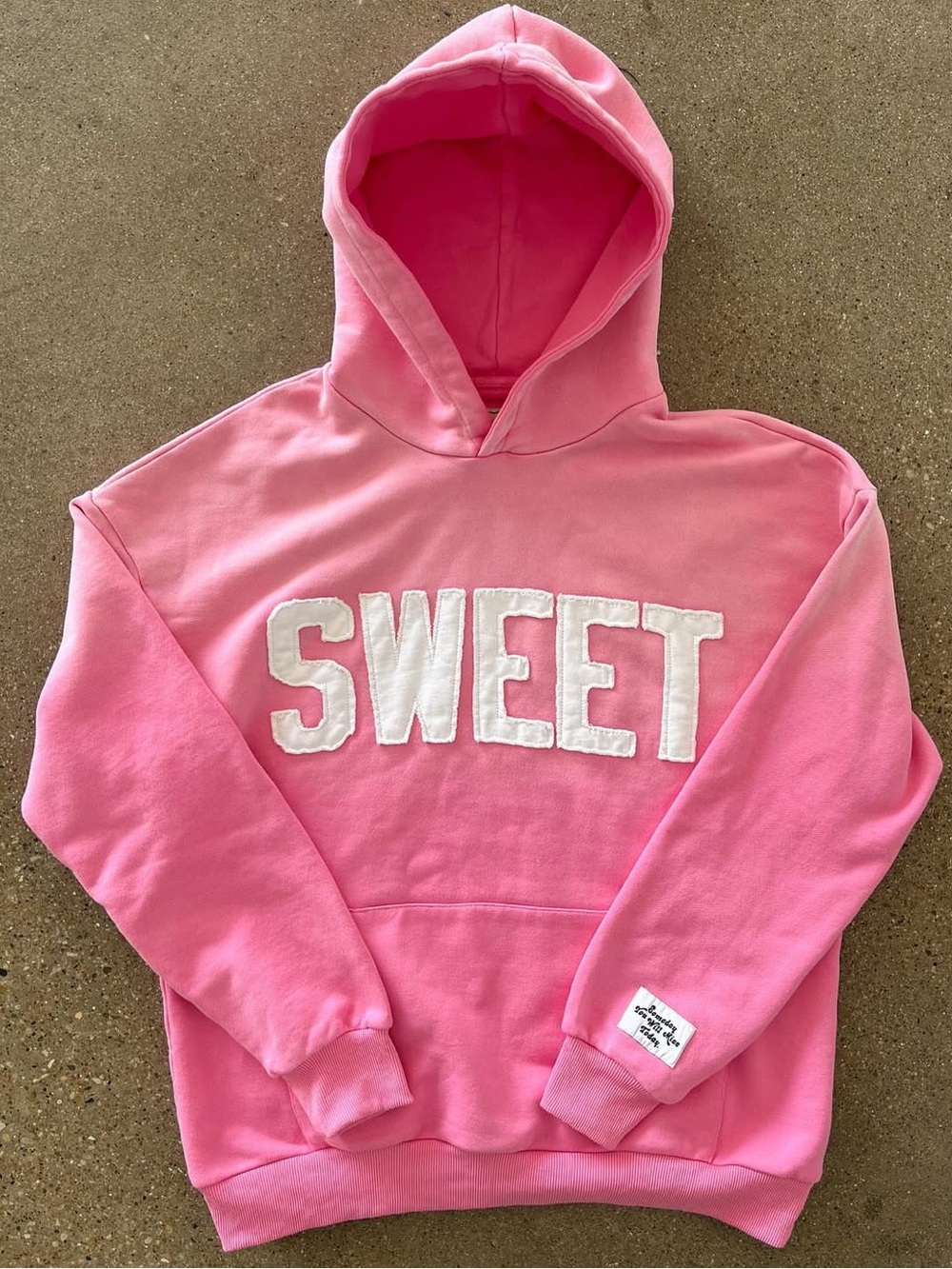 Sweet Hat Co. Sun Faded Pink Hoodie